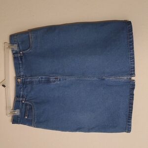 VTG NWOT Rebecca Malone 100% cotton jean skirt